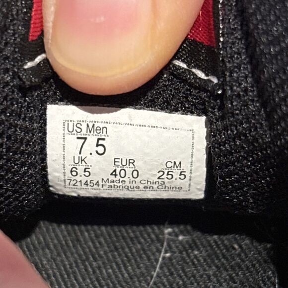 Vans Kyle Walker Pro Gum Sole Skate Board Low Shoes Black Suede 721454 Mens 7.5 - Picture 9 of 9